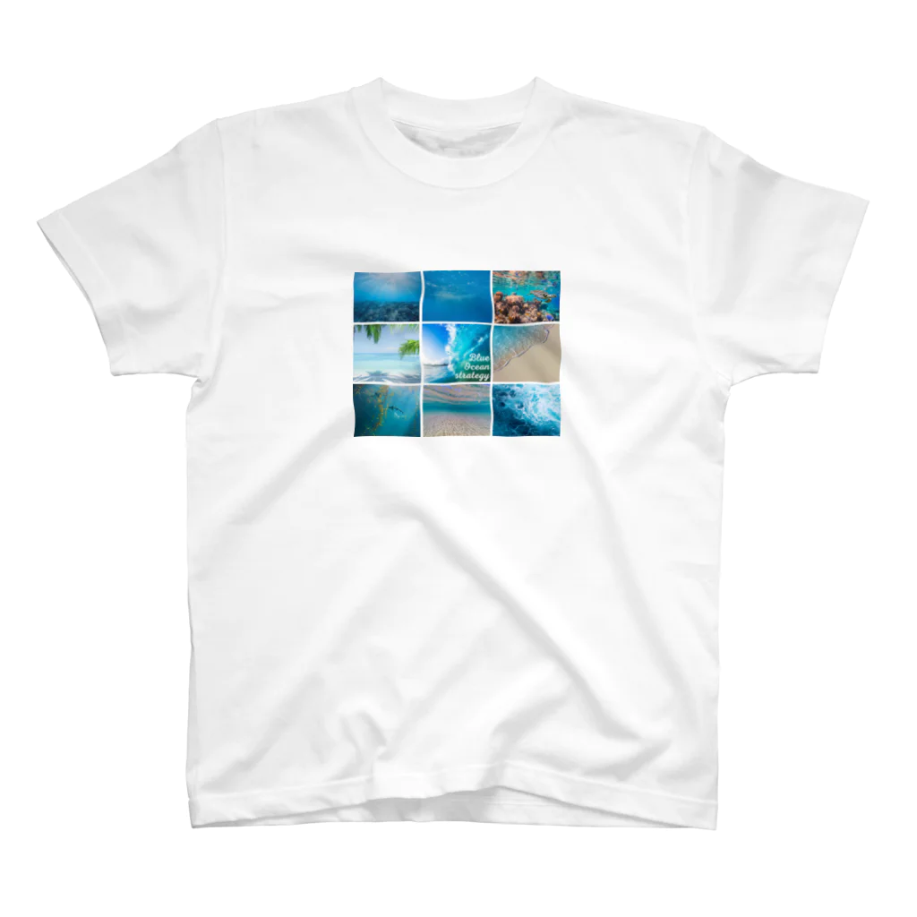 emsight／エムサイトのブルーオーシャン戦略／ blue ocean strategy スタンダードTシャツ