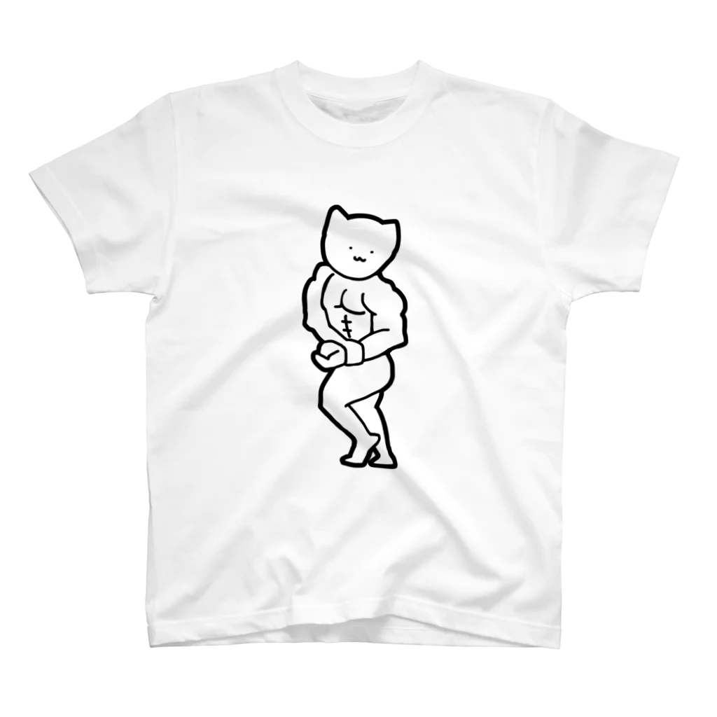 intimeのサイドチェスト猫 スタンダードTシャツ