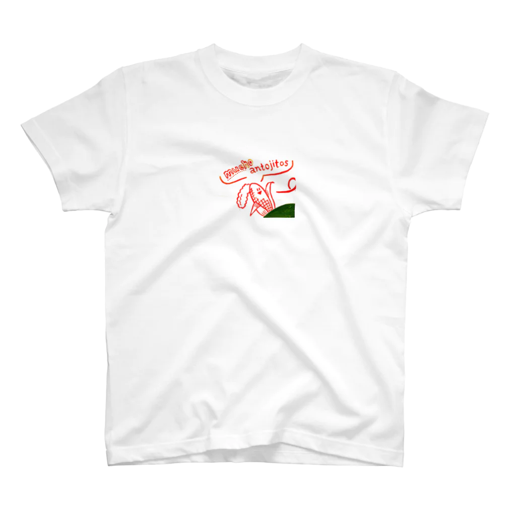 muchoのタコス屋のコーンちゃん Regular Fit T-Shirt