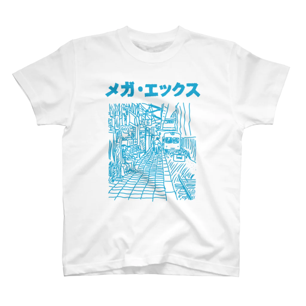 MEGA X 物販の電車 スタンダードTシャツ