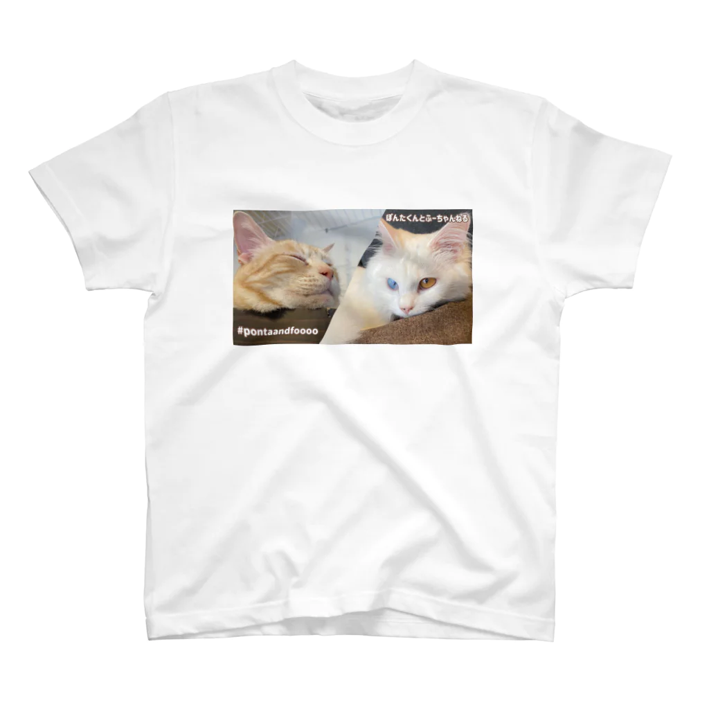 ぽんたくんとふーちゃんねるのぽんたくんとふーちゃんねるオリジナルグッズ Regular Fit T-Shirt