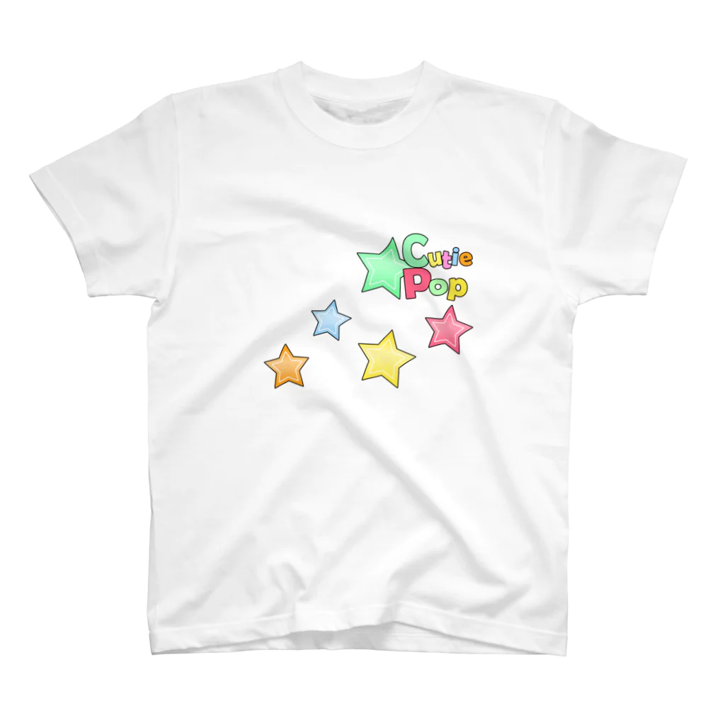 キューティ★ポップのキューティ★ポップ キラキラバージョン スタンダードTシャツ