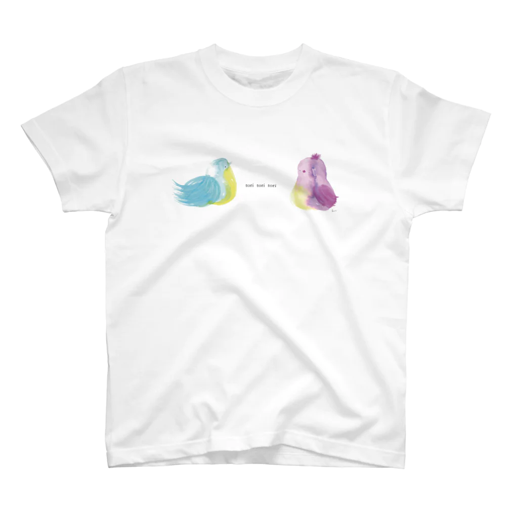 やまぎわさゆりの架空の鳥　さん スタンダードTシャツ