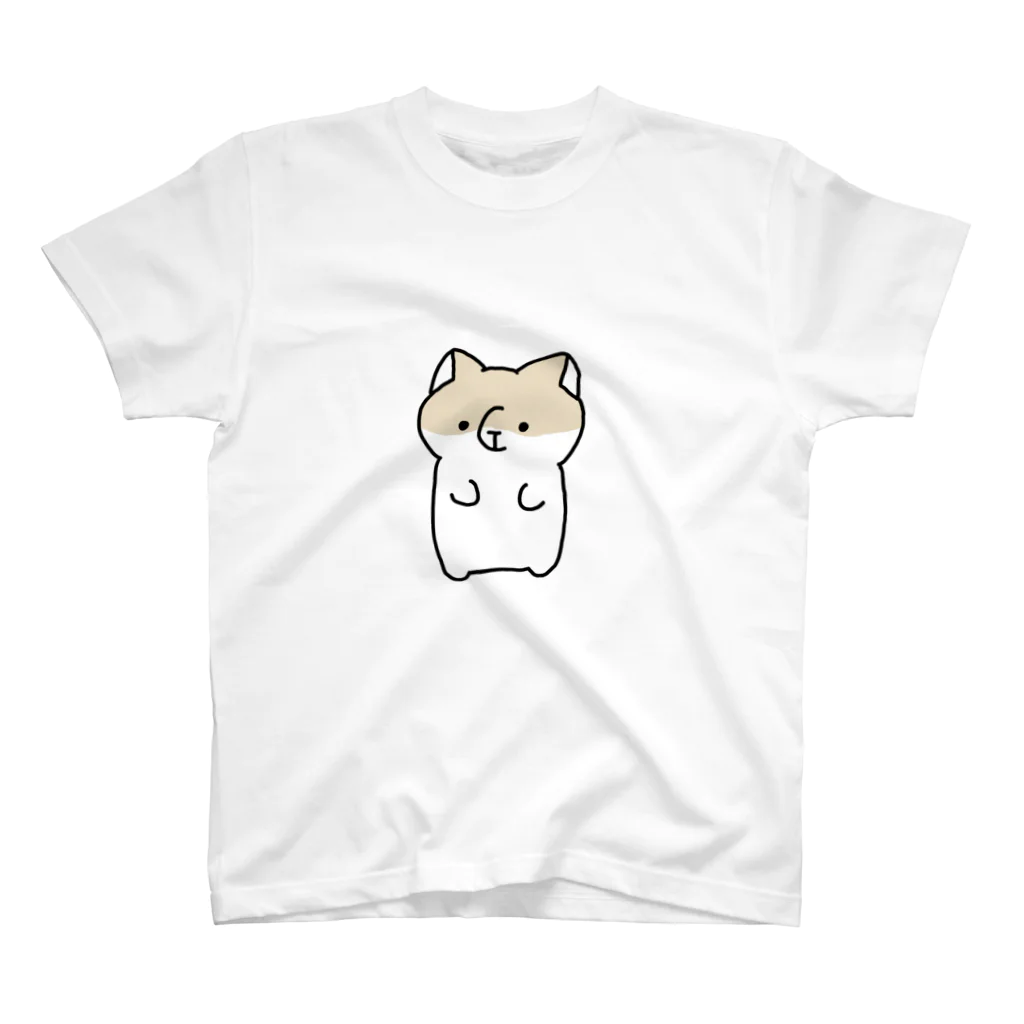 ゆるあにまるのシンプルなゆる犬 Regular Fit T-Shirt