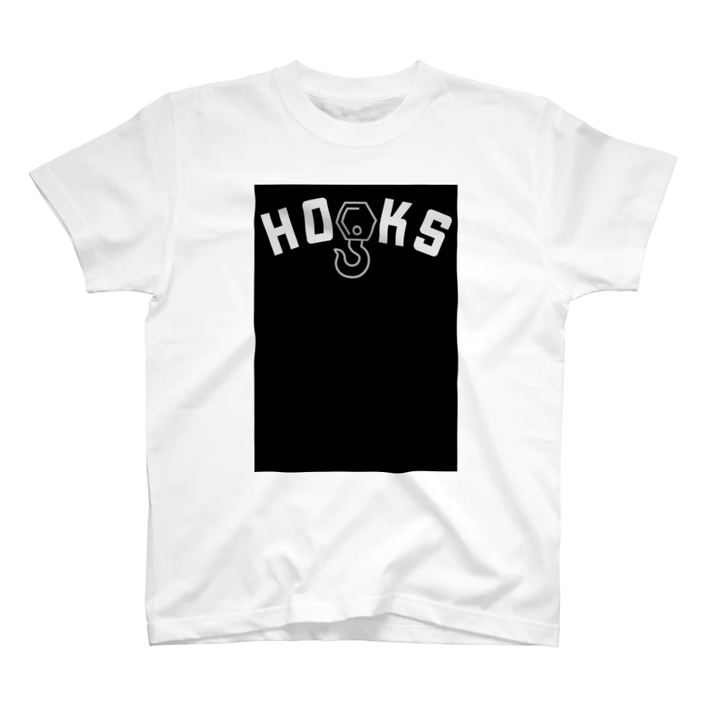 TandNのHOOKS03_ストリートファッション_スケート・サーフ・スノー スタンダードTシャツ