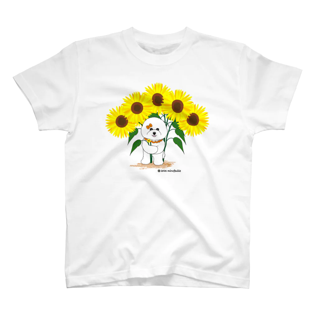 ミルフィーユ(Mirufeuille)の真夏のビション スタンダードTシャツ