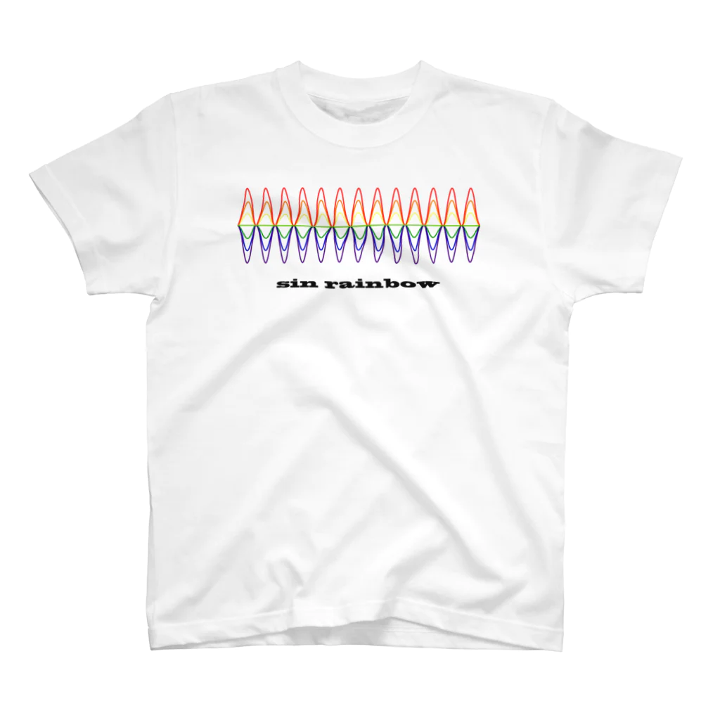 すうがっくまのsin rainbow Regular Fit T-Shirt