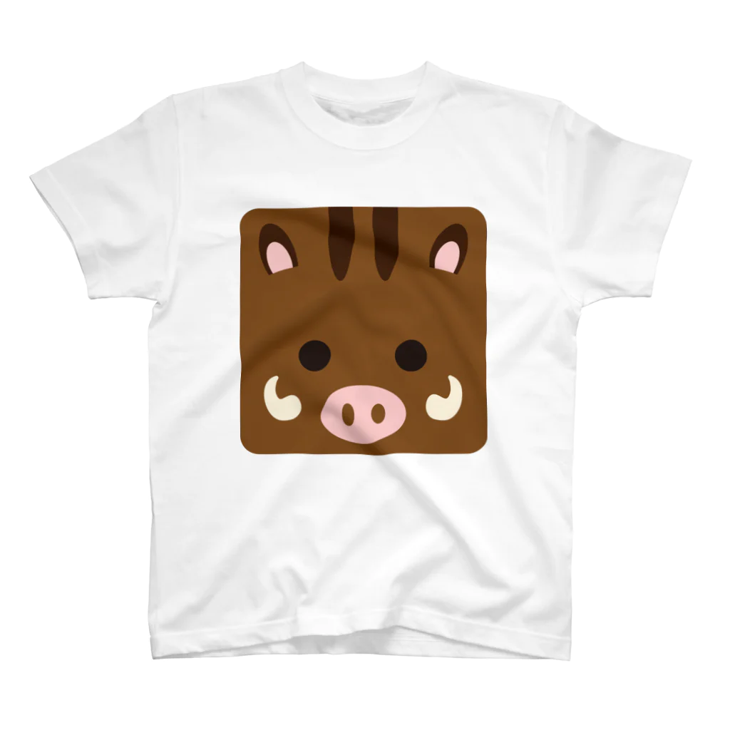 フォーヴァの干支－亥－animal up－アニマルアップ－ スタンダードTシャツ