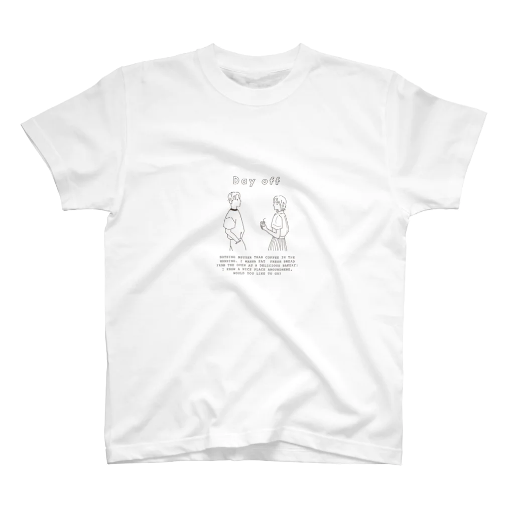 shiroの休日Tシャツ Regular Fit T-Shirt