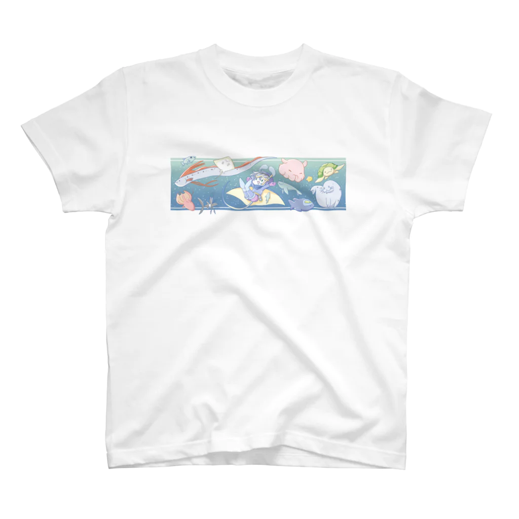 曲水のダイビング スタンダードTシャツ