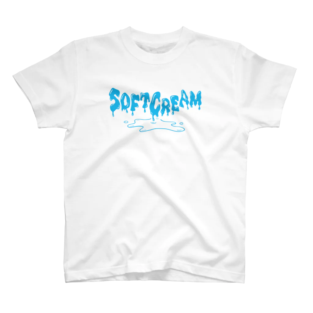 LONESOME TYPE ススのSOFT CREAM（SODA） スタンダードTシャツ