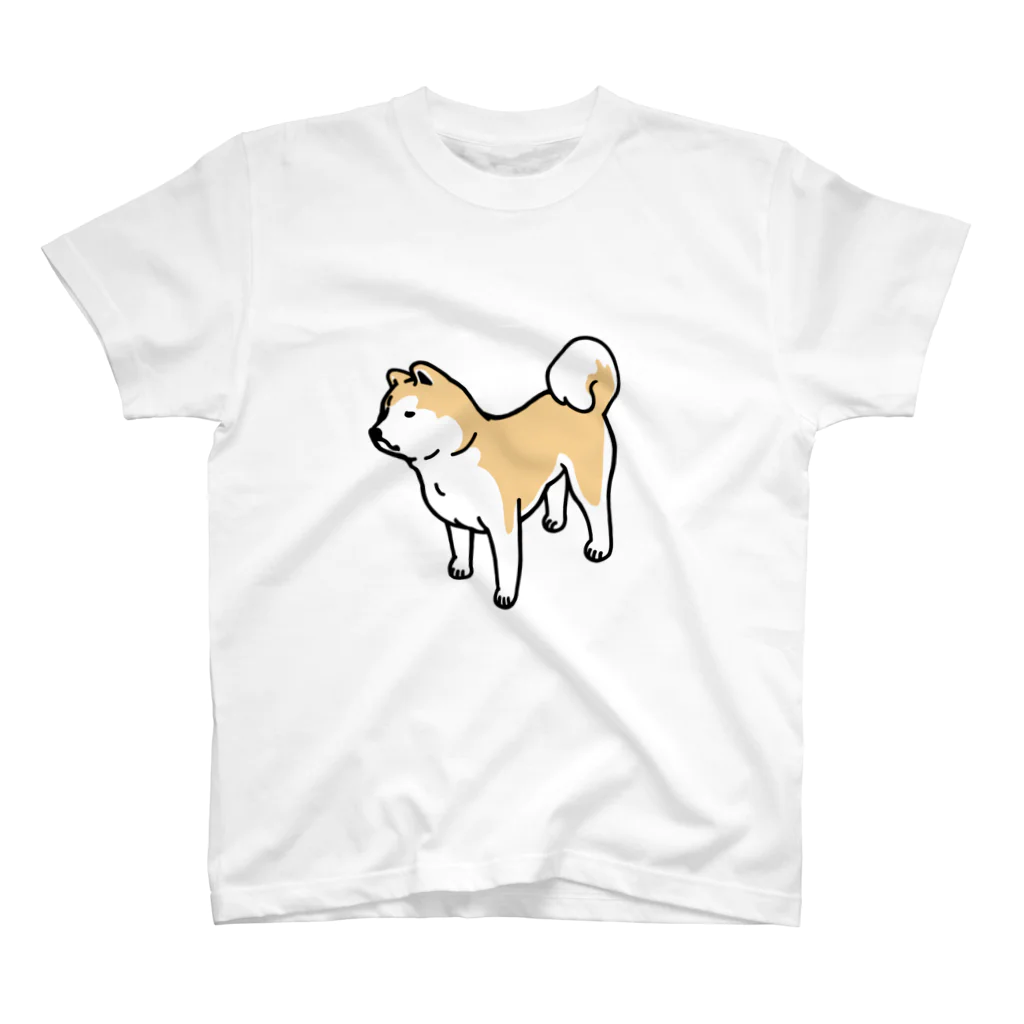 2gの秋田犬 スタンダードTシャツ