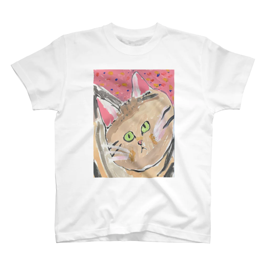 むーのみどりまなこのねこ Regular Fit T-Shirt