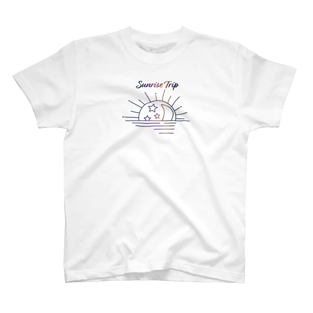 Sunrise Trip のSunrise Trip  ロゴTシャツ Regular Fit T-Shirt