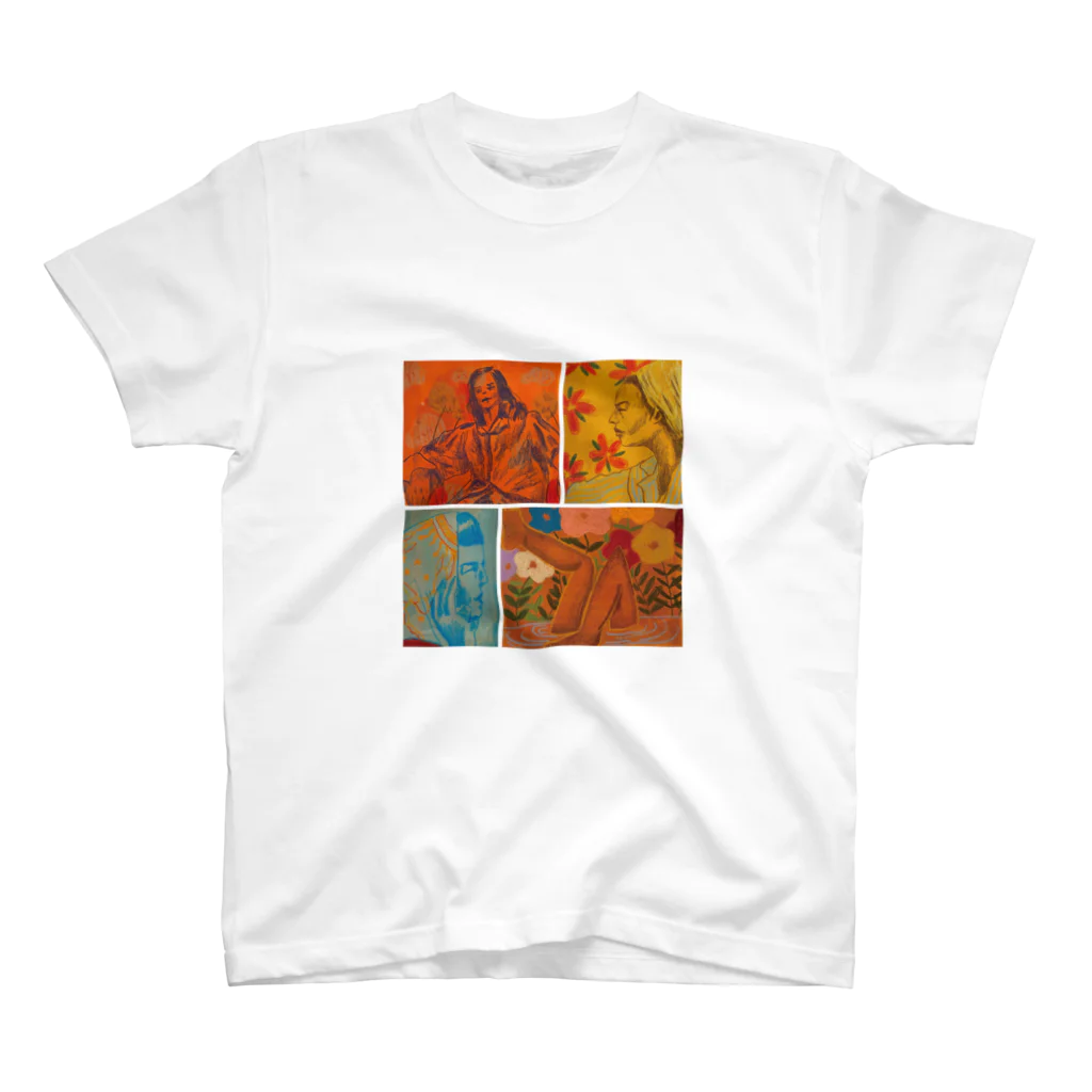 カーソル合わせてのOchre スタンダードTシャツ