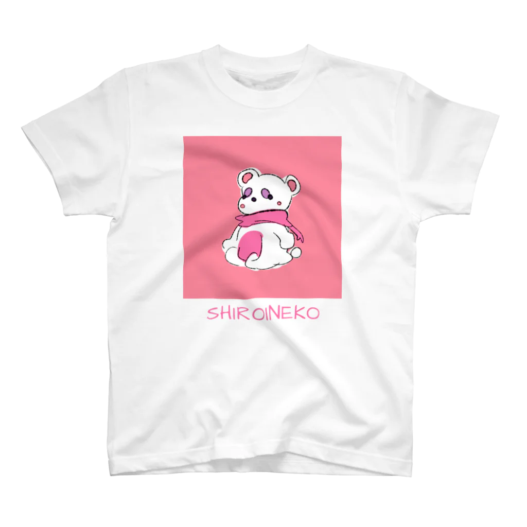 rennyaaaaaaaa🦄🧸🦄のSHIROINEKO 2 スタンダードTシャツ