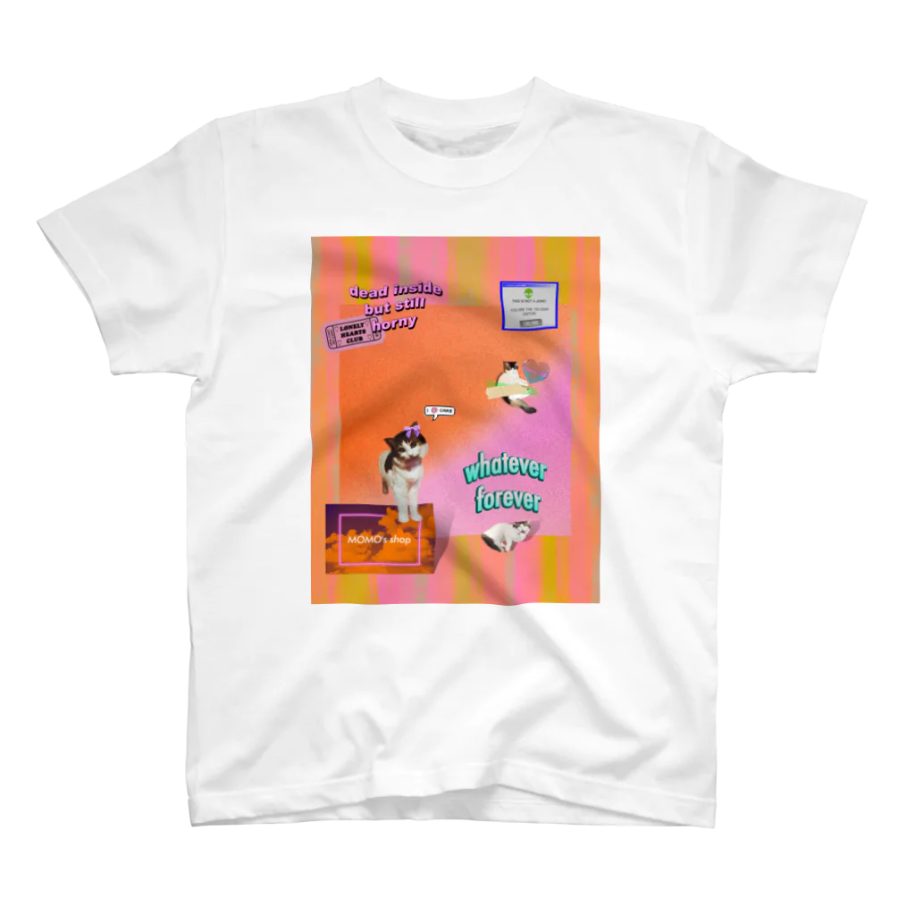 𝙈𝙊𝙈𝙊'𝙨 𝙎𝙝𝙤𝙥のvintage vaporwave #02 Regular Fit T-Shirt