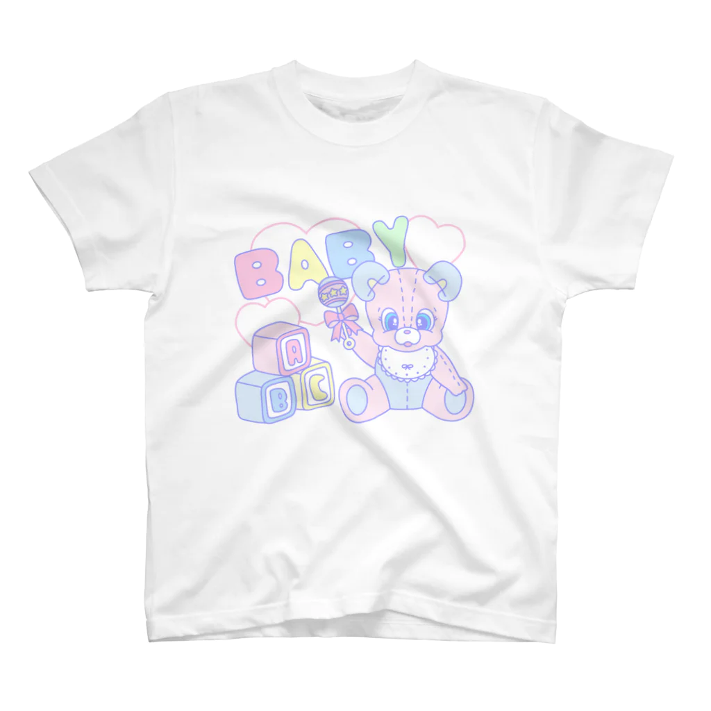 カケスタのばぶあちゃん ベビーシリーズ スタンダードTシャツ