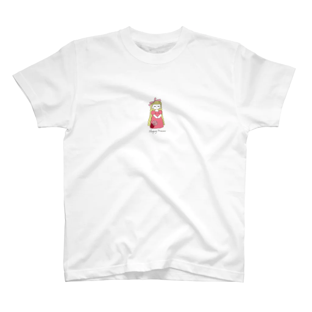 PUPUの眠り姫ちゃん Regular Fit T-Shirt