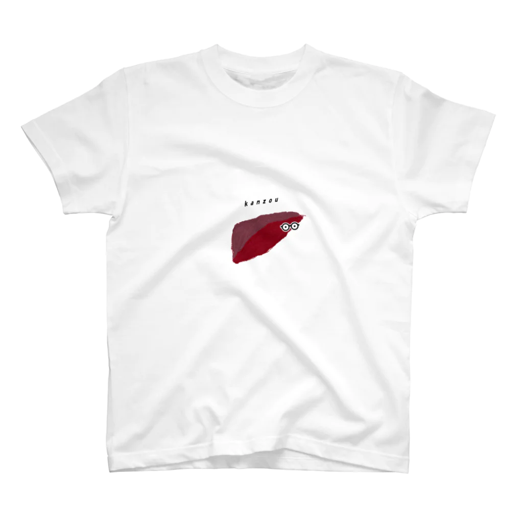 nursing_factoryのかんぞうくん スタンダードTシャツ