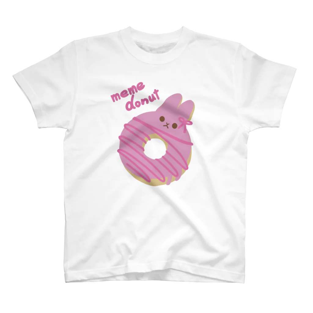 nagiの【復刻】memeドーナッツ（いちごチョコ） Regular Fit T-Shirt