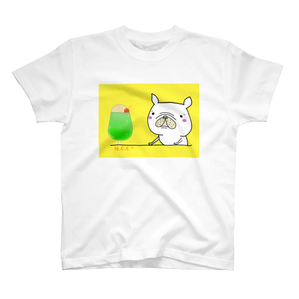 M.O.C®️のみんな大好きクリームソーダ スタンダードTシャツ