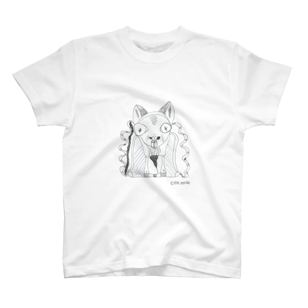 Dr.RuinのRobo-cat Regular Fit T-Shirt