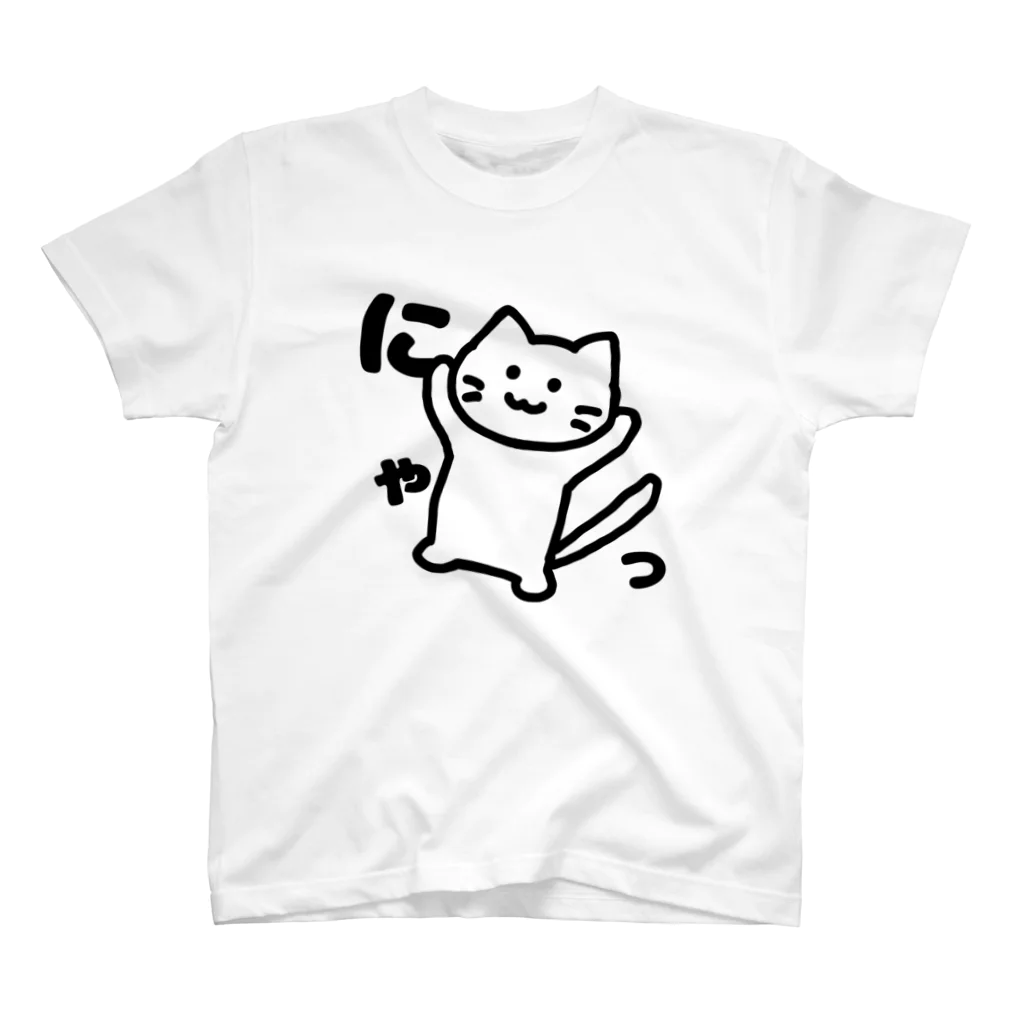 夜猫商店のにゃっT🐾 スタンダードTシャツ