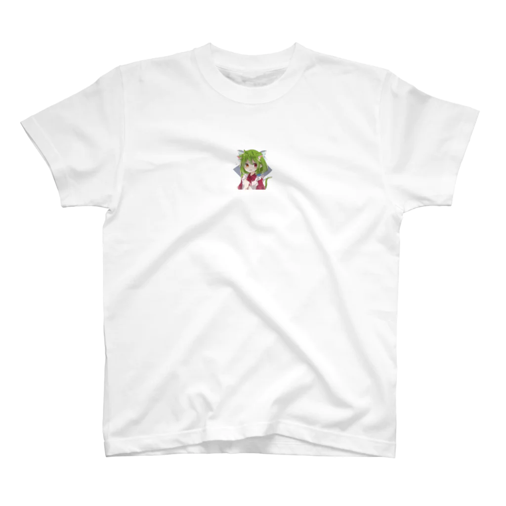 Nekokami_dayoのにゃんここっぷ Regular Fit T-Shirt