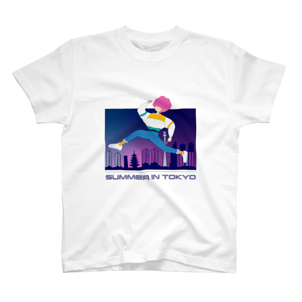 SUMMERのSUMMER IN TOKYO Night ver Regular Fit T-Shirt