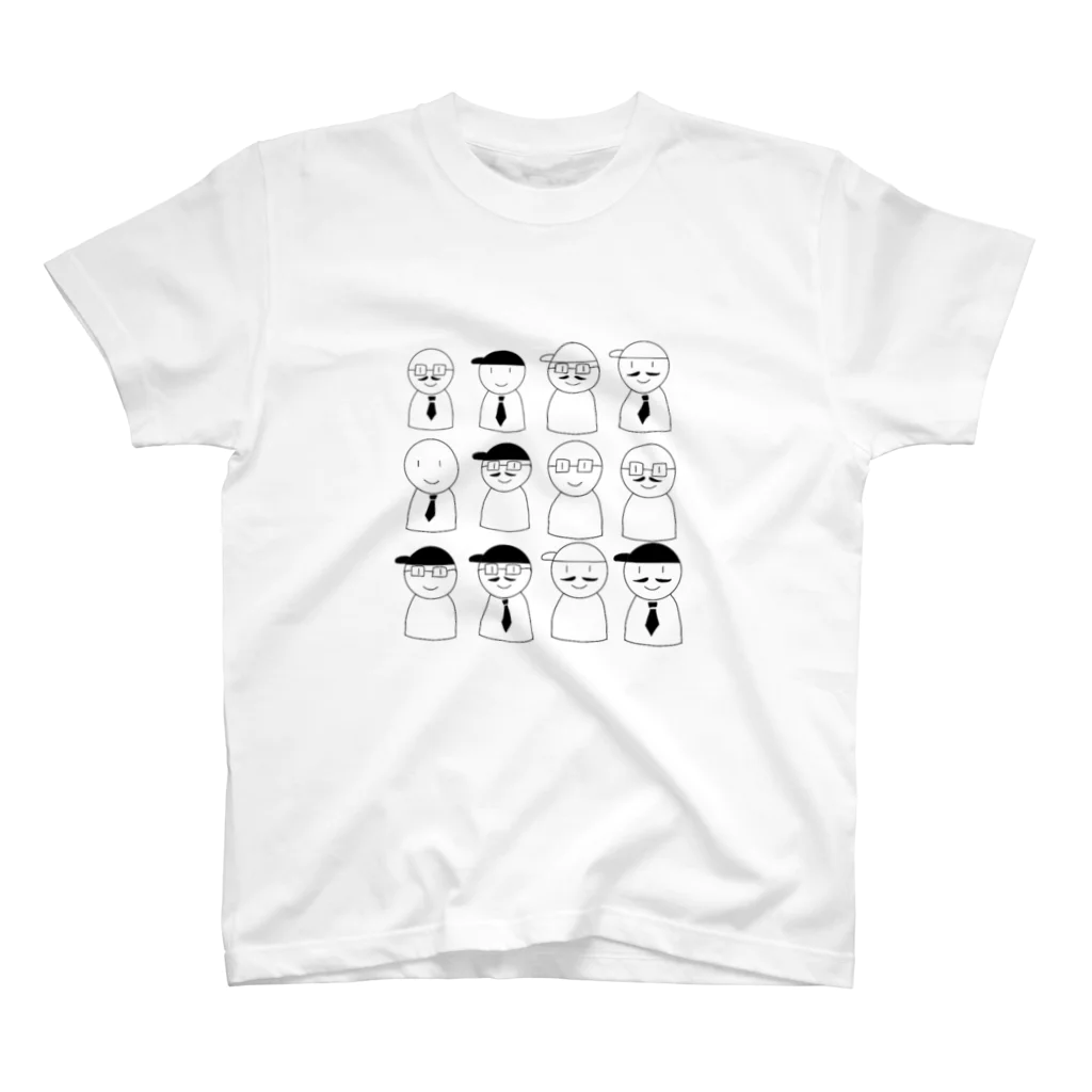 ギンスケの12人の人 スタンダードTシャツ