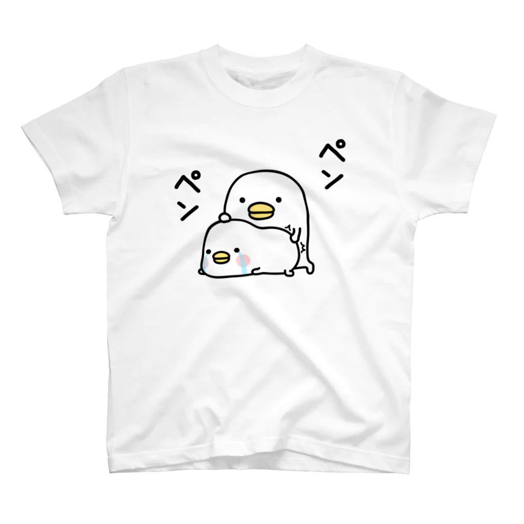 mame&coのうるせぇトリのＴシャツ（おしりペンペン） スタンダードTシャツ