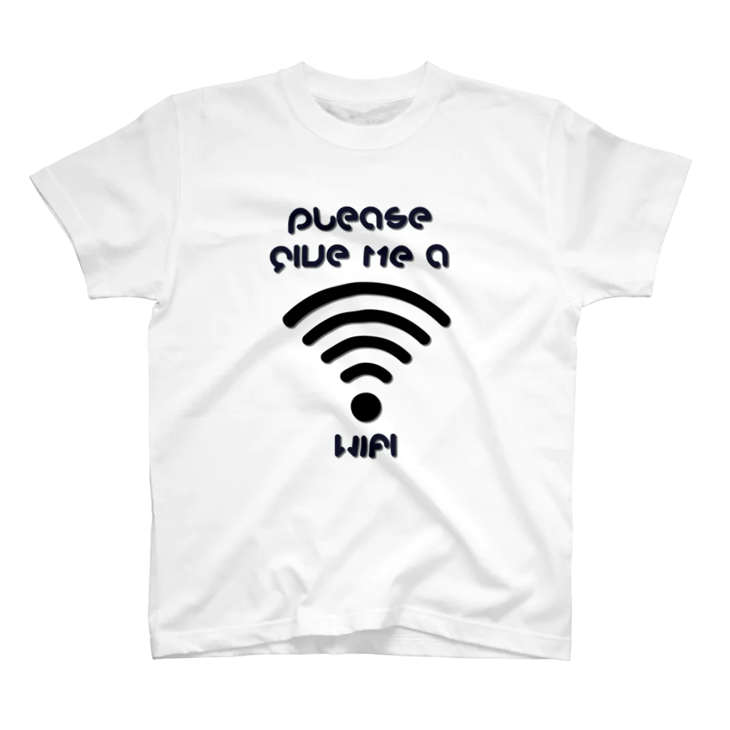 さとうのwifi_Please! Regular Fit T-Shirt