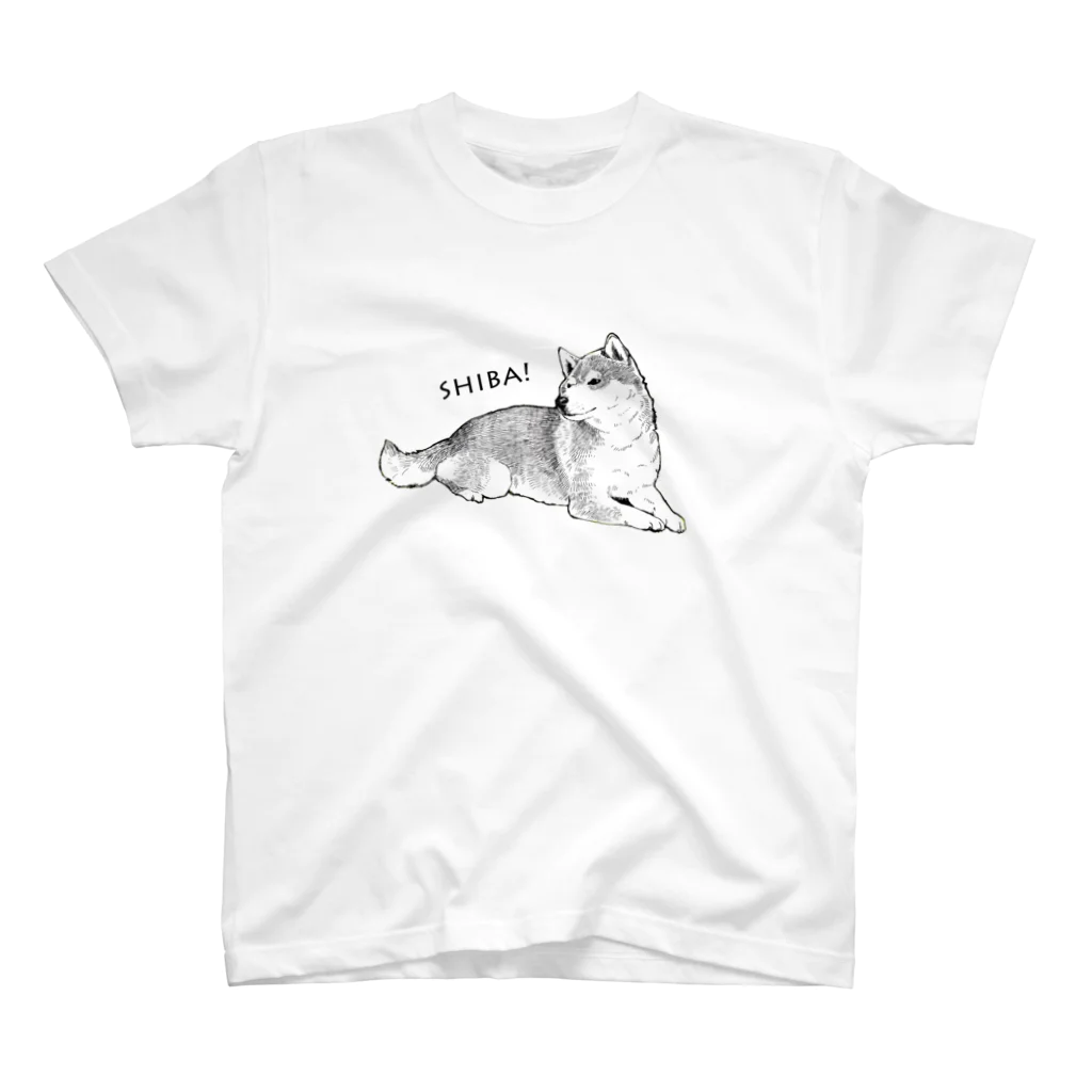 BLENHEIMの柴犬 Regular Fit T-Shirt