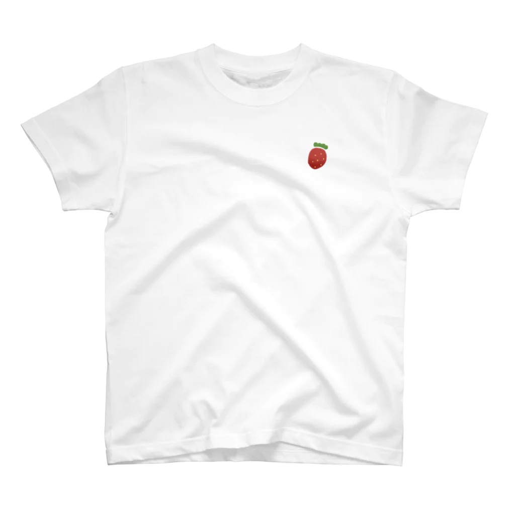 いちごショップの🍓いちごのおんなのこTシャツ スタンダードTシャツ