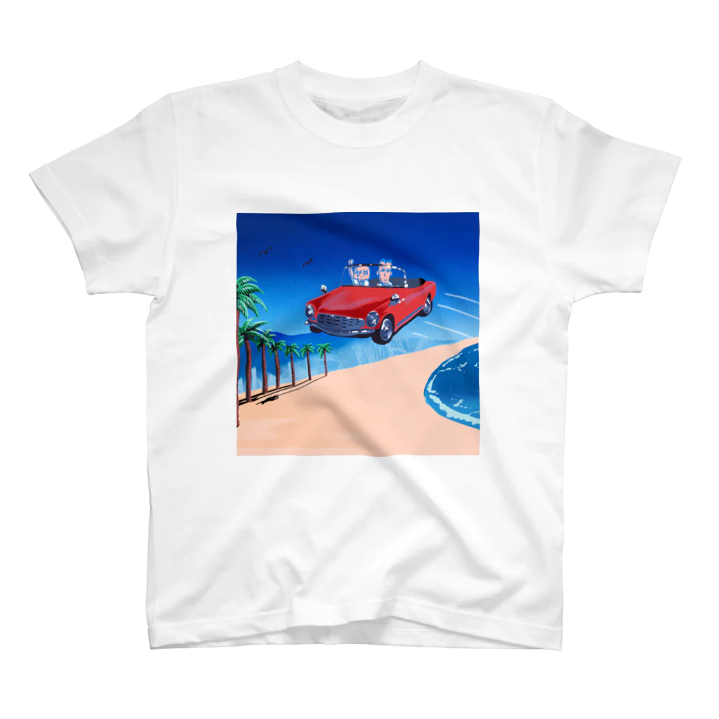 大橋裕之のビーチ Regular Fit T-Shirt
