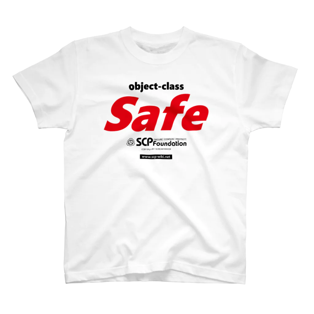 ISCREAMMAKERのSCP_T-shirt_safe スタンダードTシャツ