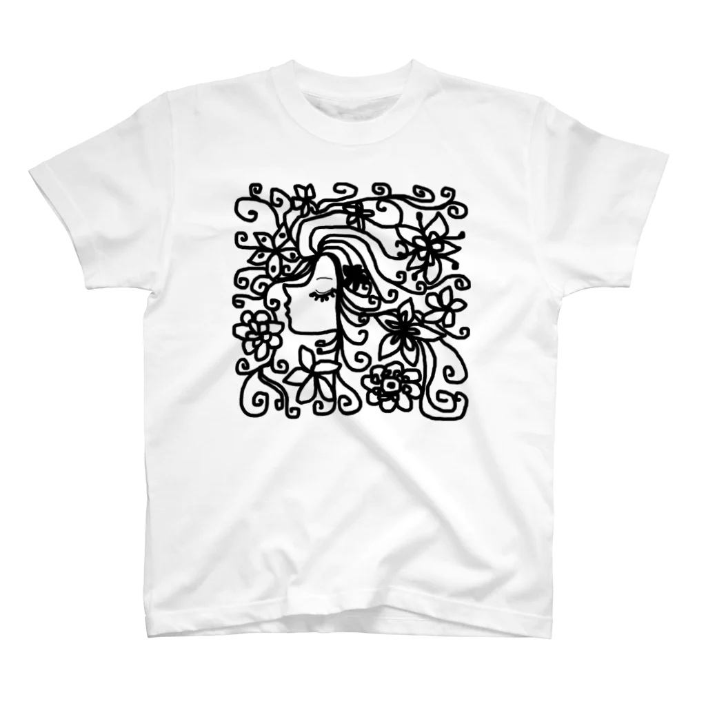 neko*neko*の女の子 1 スタンダードTシャツ