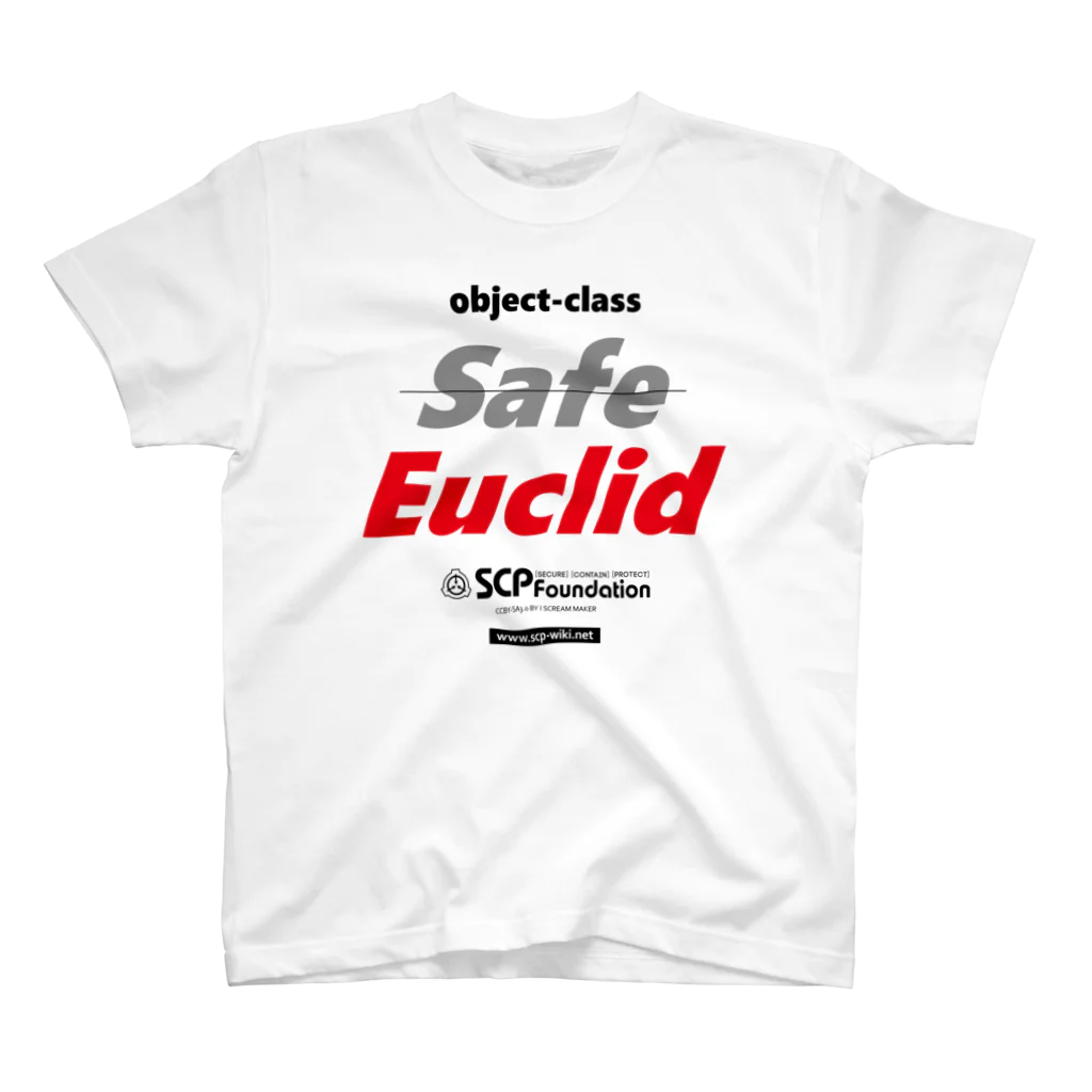 ISCREAMMAKERのSCP_T-shirt_Euclid_ver2 スタンダードTシャツ