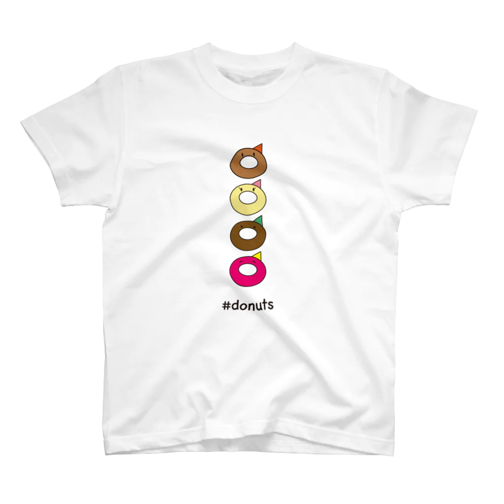 岡本製作所（嫁店）の#donuts スタンダードTシャツ