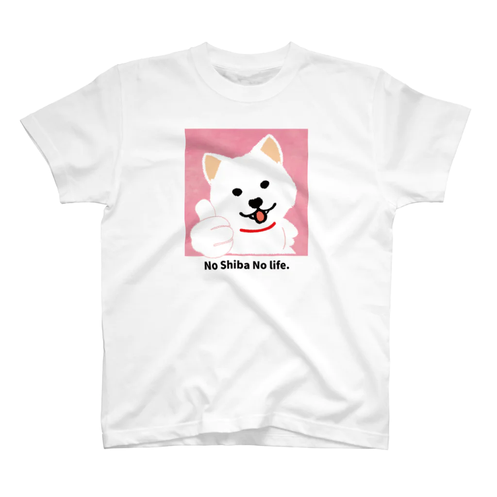 シロシバ工房のいいね、白柴ちゃん。 スタンダードTシャツ