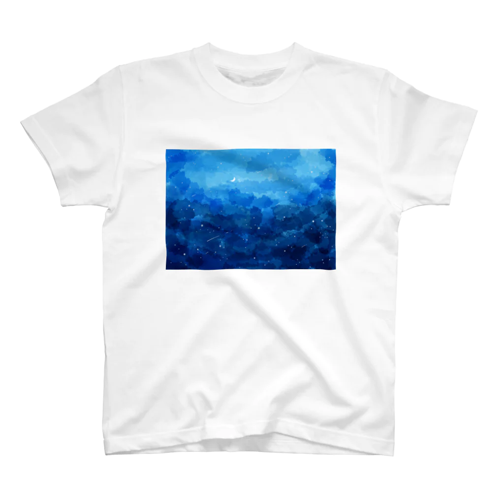 唯野よるの星空 Regular Fit T-Shirt