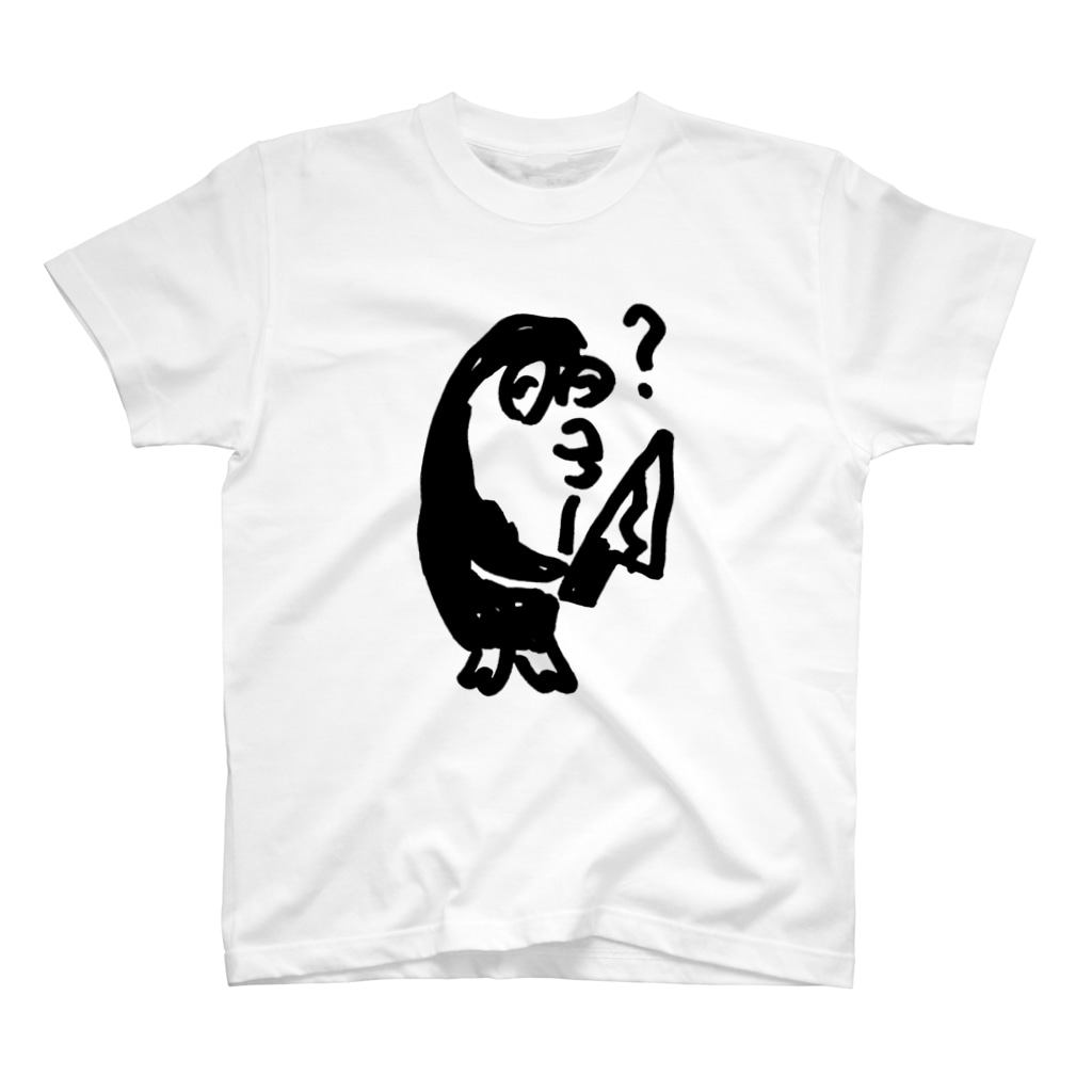 MEMEKO MITANIのなんだろなペンギン Regular Fit T-Shirt