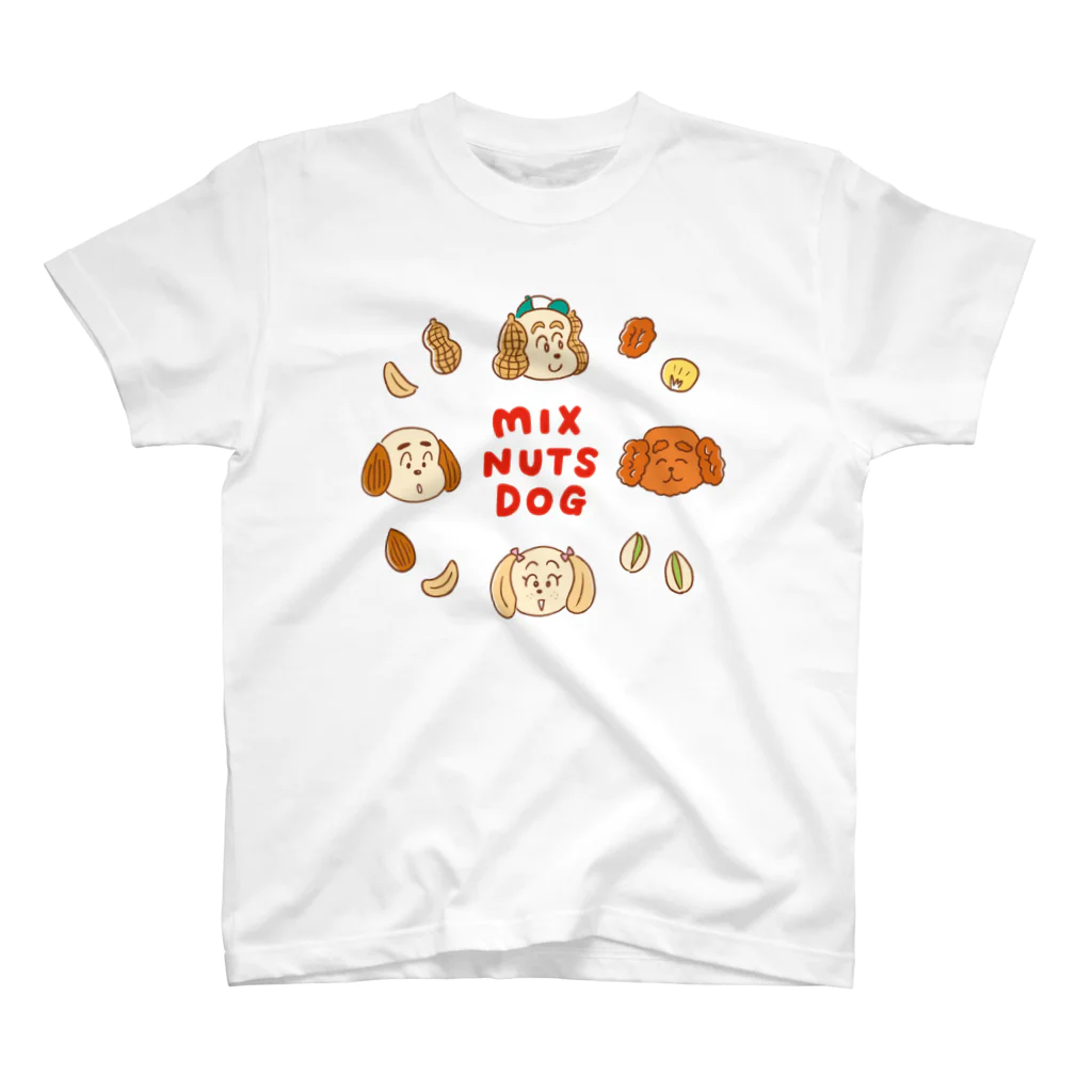 りかちゃんのMIX NUTS DOG Regular Fit T-Shirt