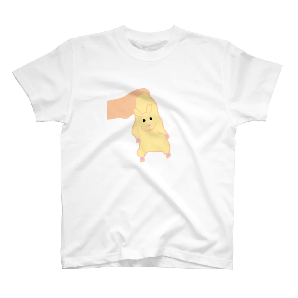 ペコりんショップのハムスターのきんちゃん スタンダードTシャツ