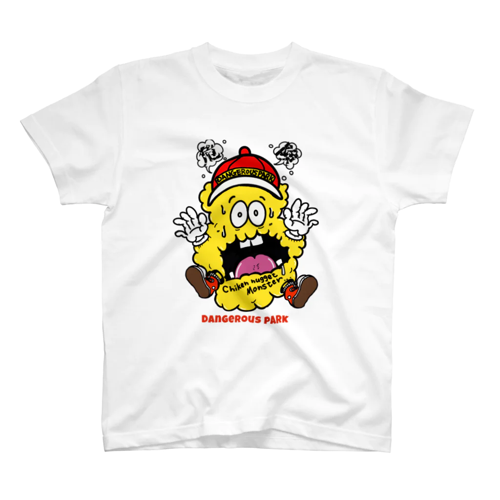 DANGEROUS PARKのchicken nuget monster Regular Fit T-Shirt