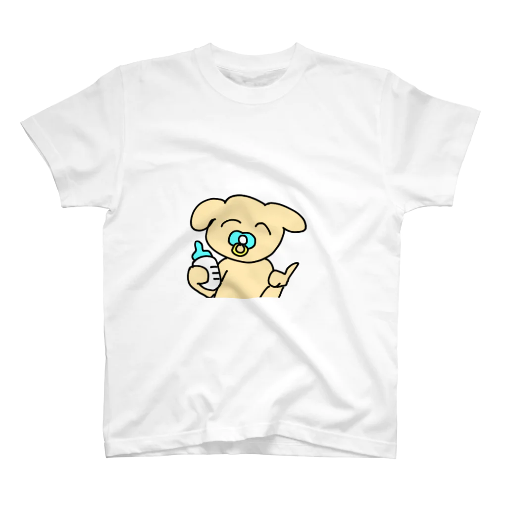 Rのバブみ犬 スタンダードTシャツ