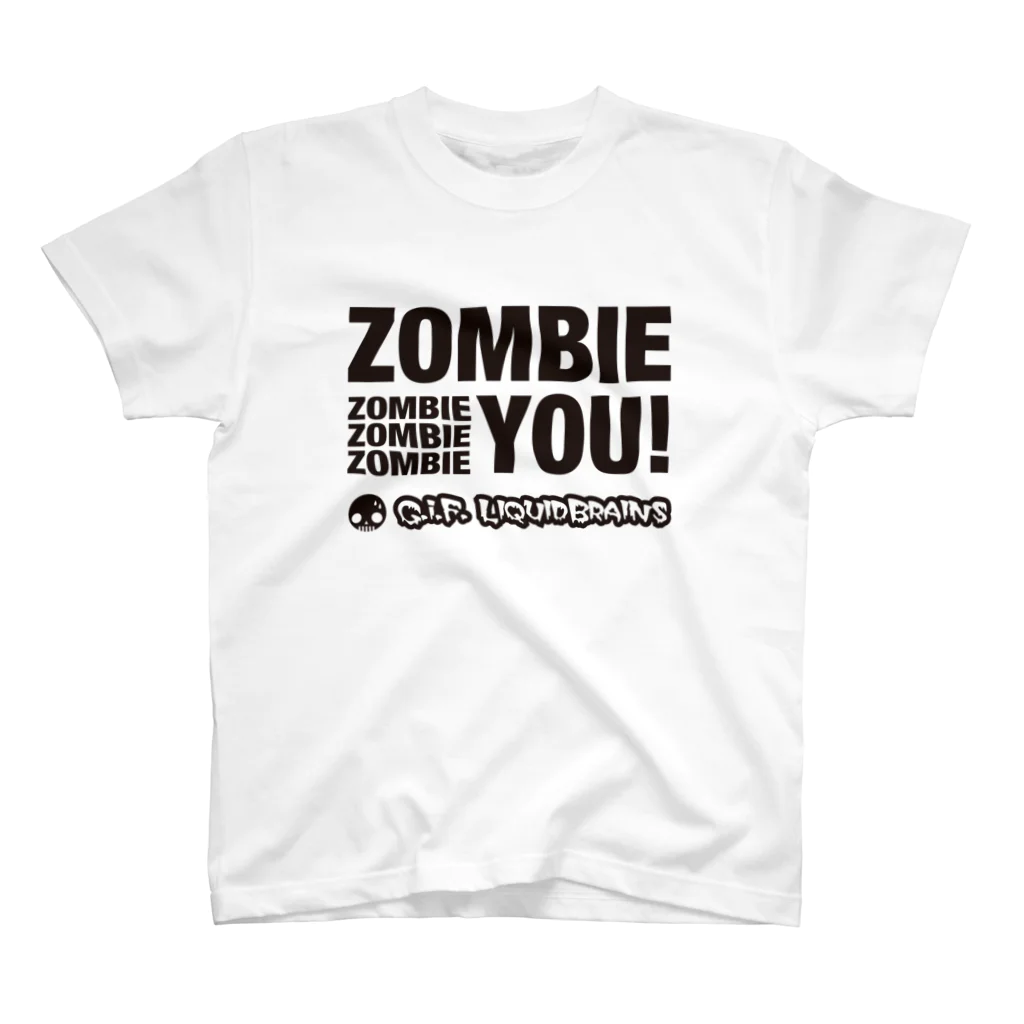 KohsukeのZombie You! (black print) Regular Fit T-Shirt