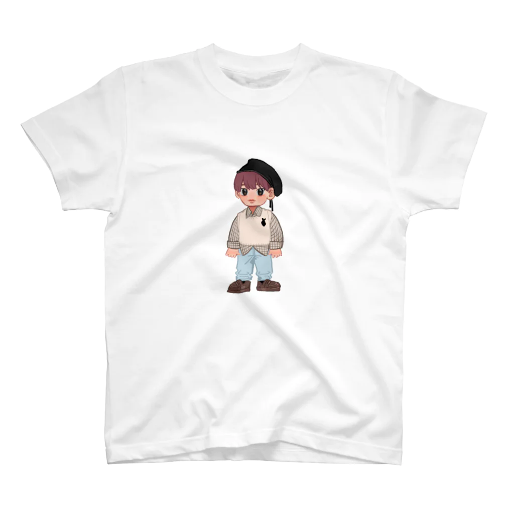 ルソー2世のちびちびくん スタンダードTシャツ