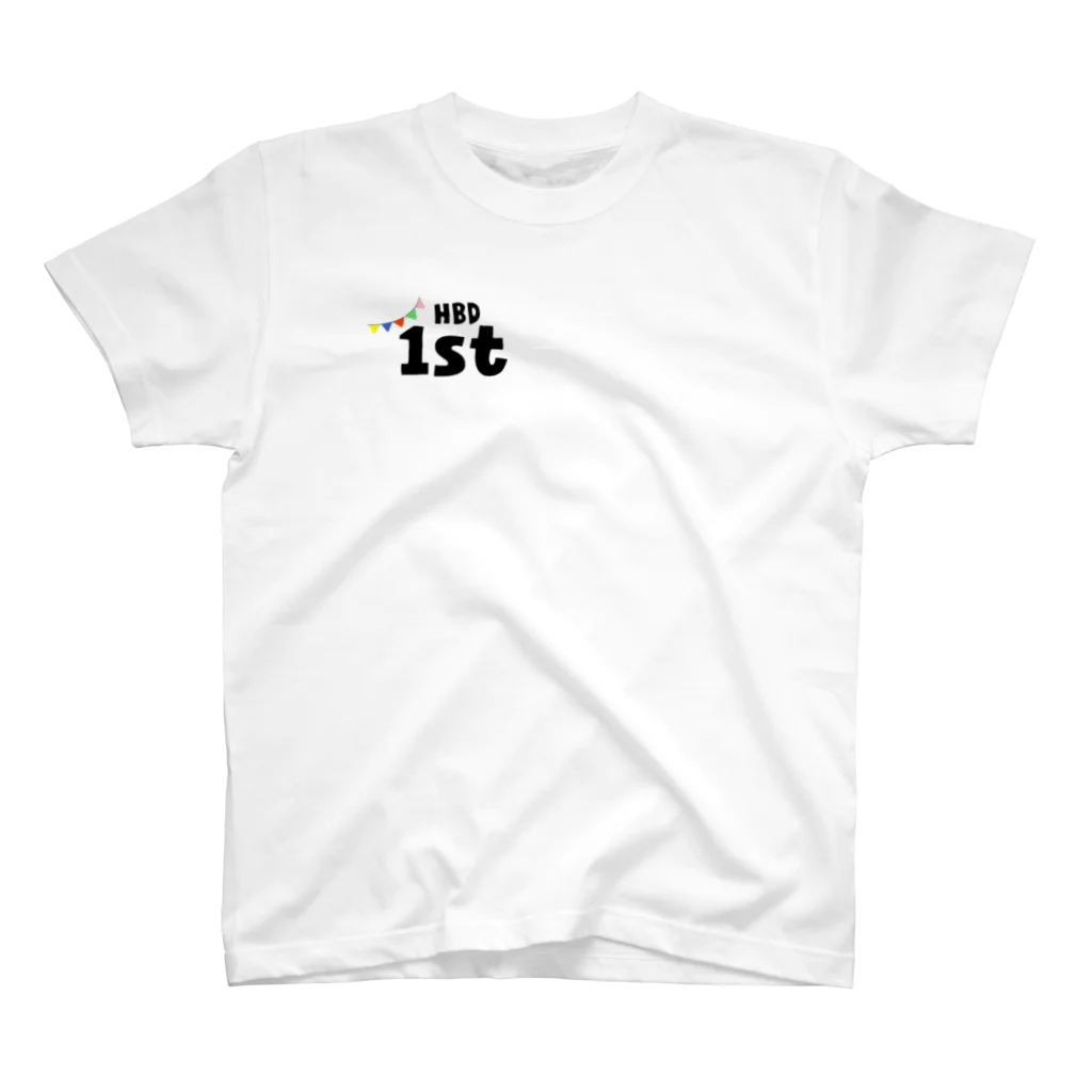 季節の1歳のおいわいシンプルver. Regular Fit T-Shirt